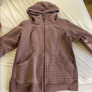 Lululemon Scuba Stripped Hoodie